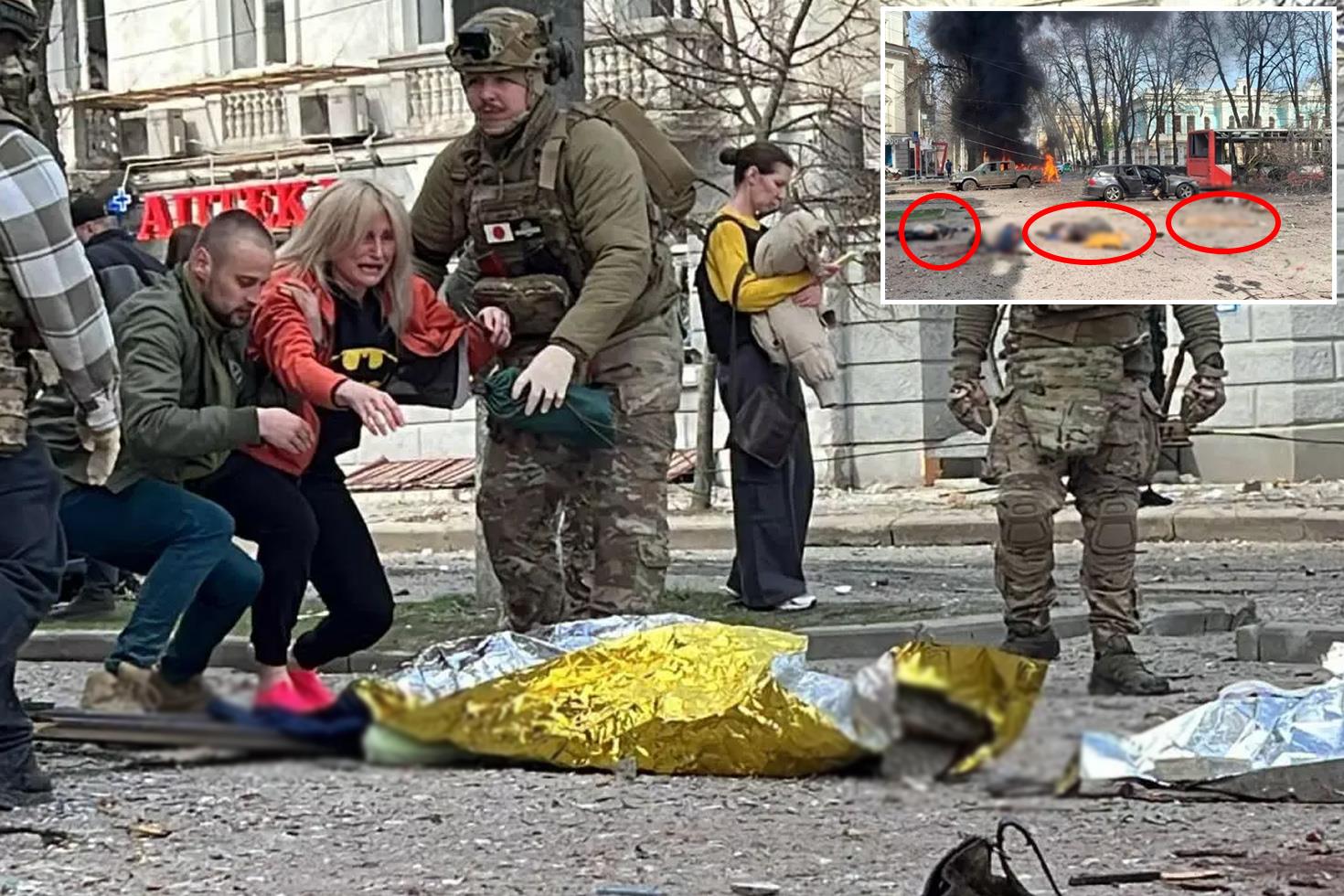 Rusya, Sumi'ye bomba yağdırdı! Çok sayıda ölü var