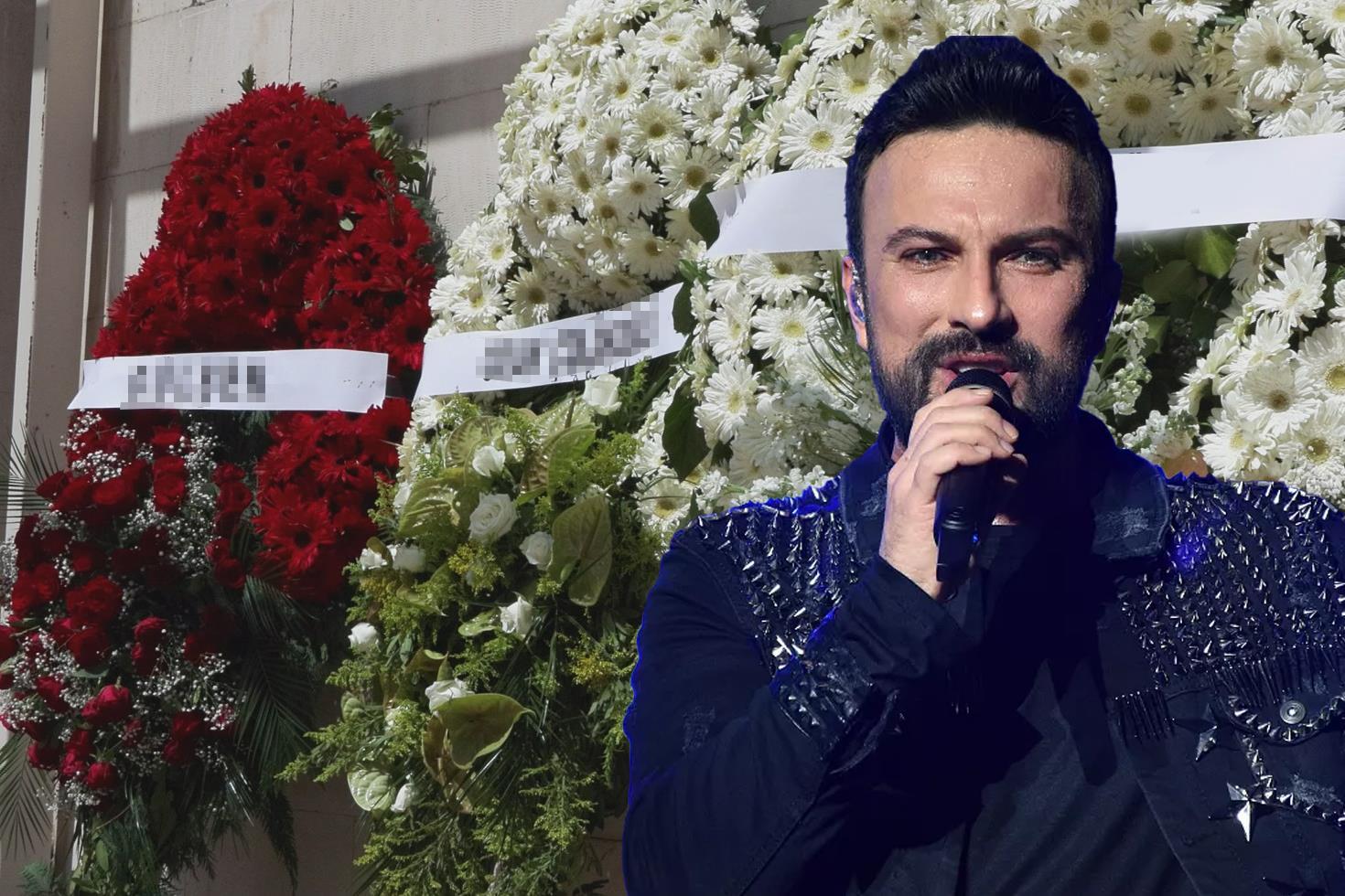 Tarkan'a büyük vefasızlık! En iyi dostları sadece çelenk gönderdi