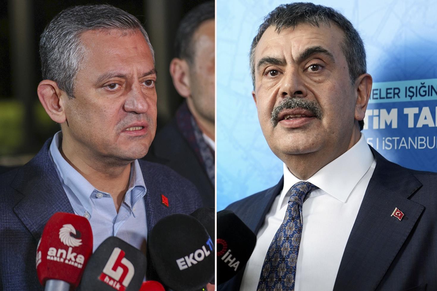 Bakan Yusuf Tekin: Özgür Özel benim gözümde karakter olmaktan çıktı
