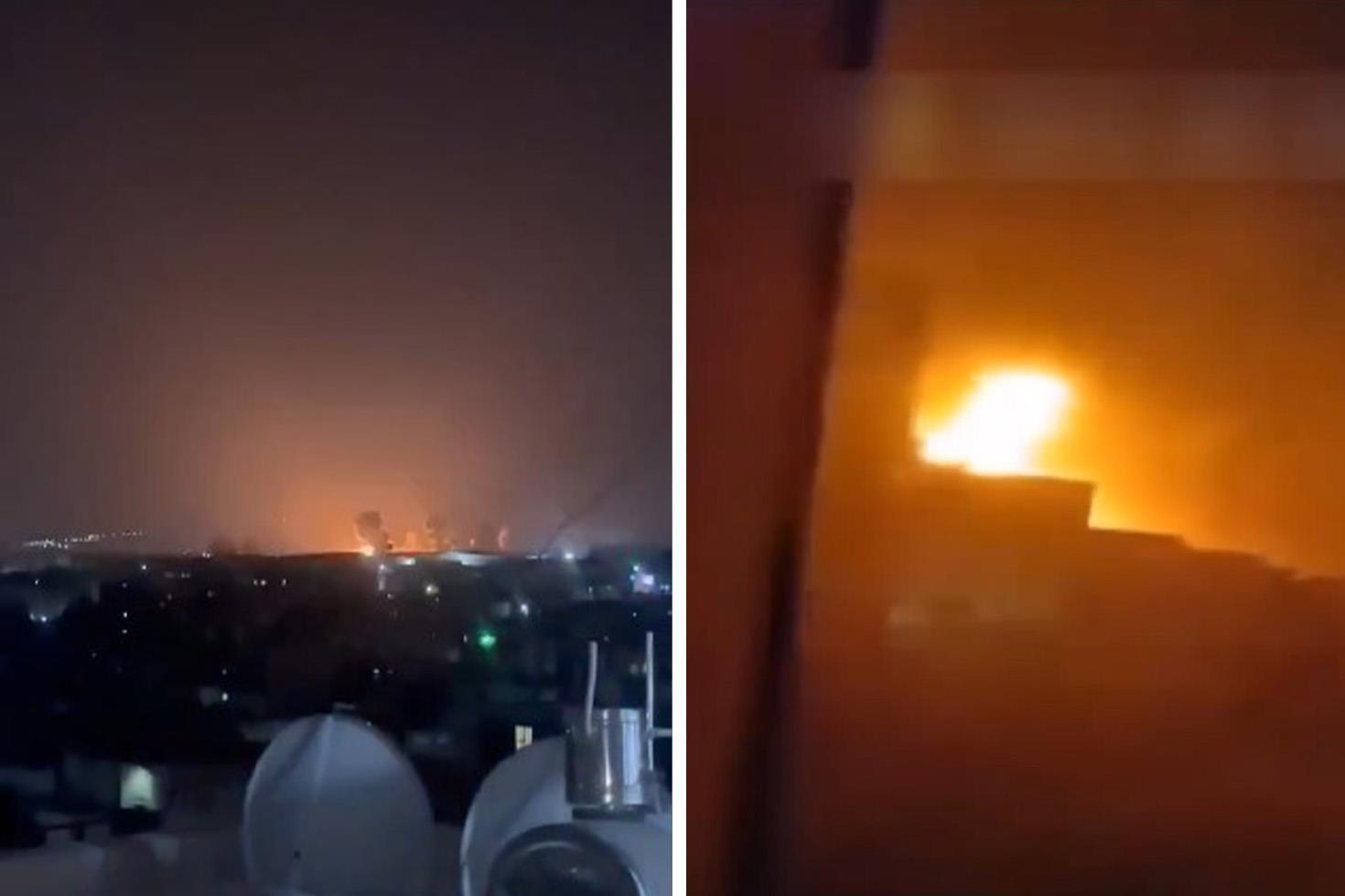 ABD Ordusu'ndan Yemen'e hava saldırısı! Başkanette şiddetli patlamalar meydana geldi