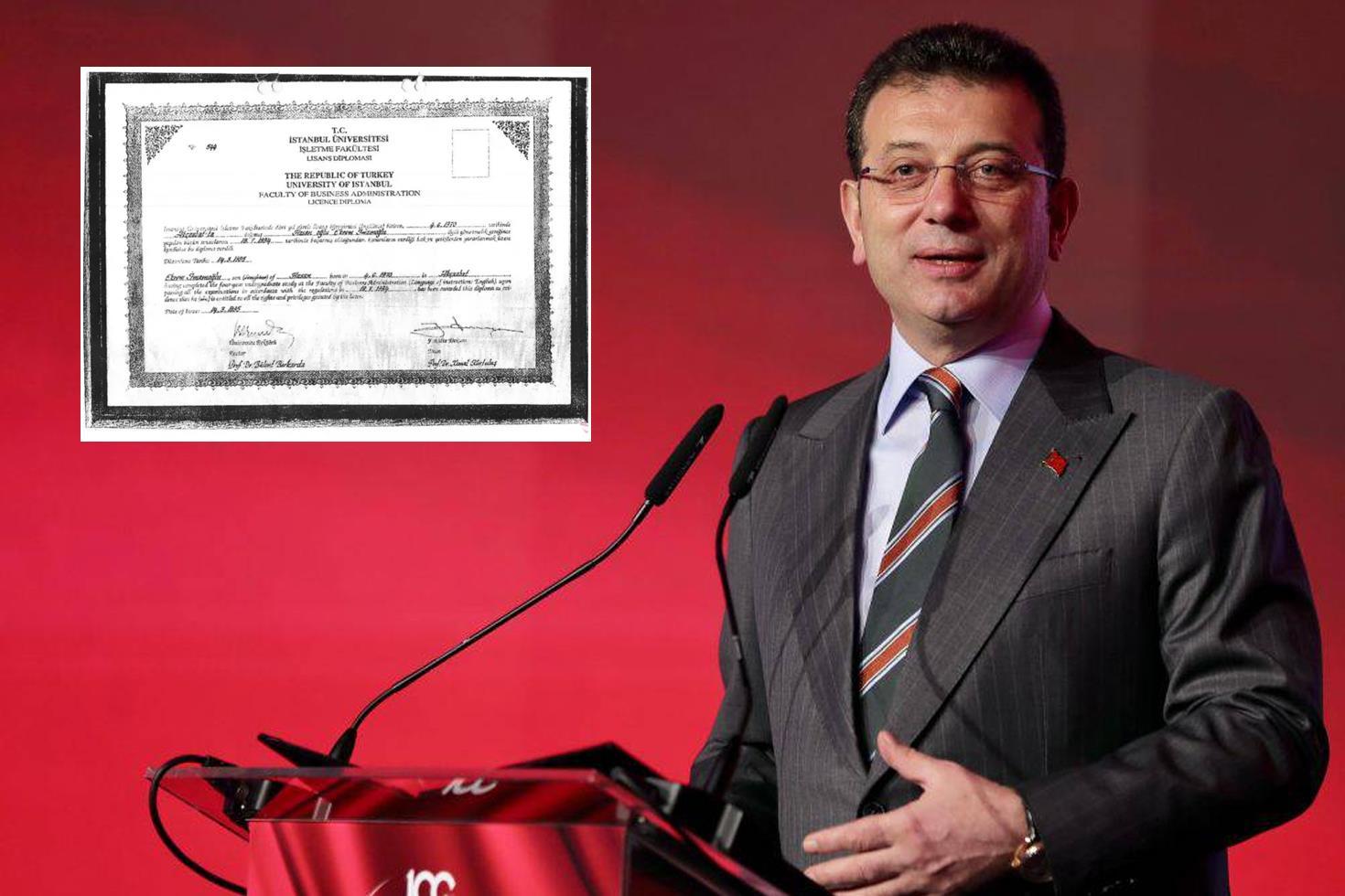 İmamoğlu 'sahte diploma' soruşturmasında ifadesi verecek