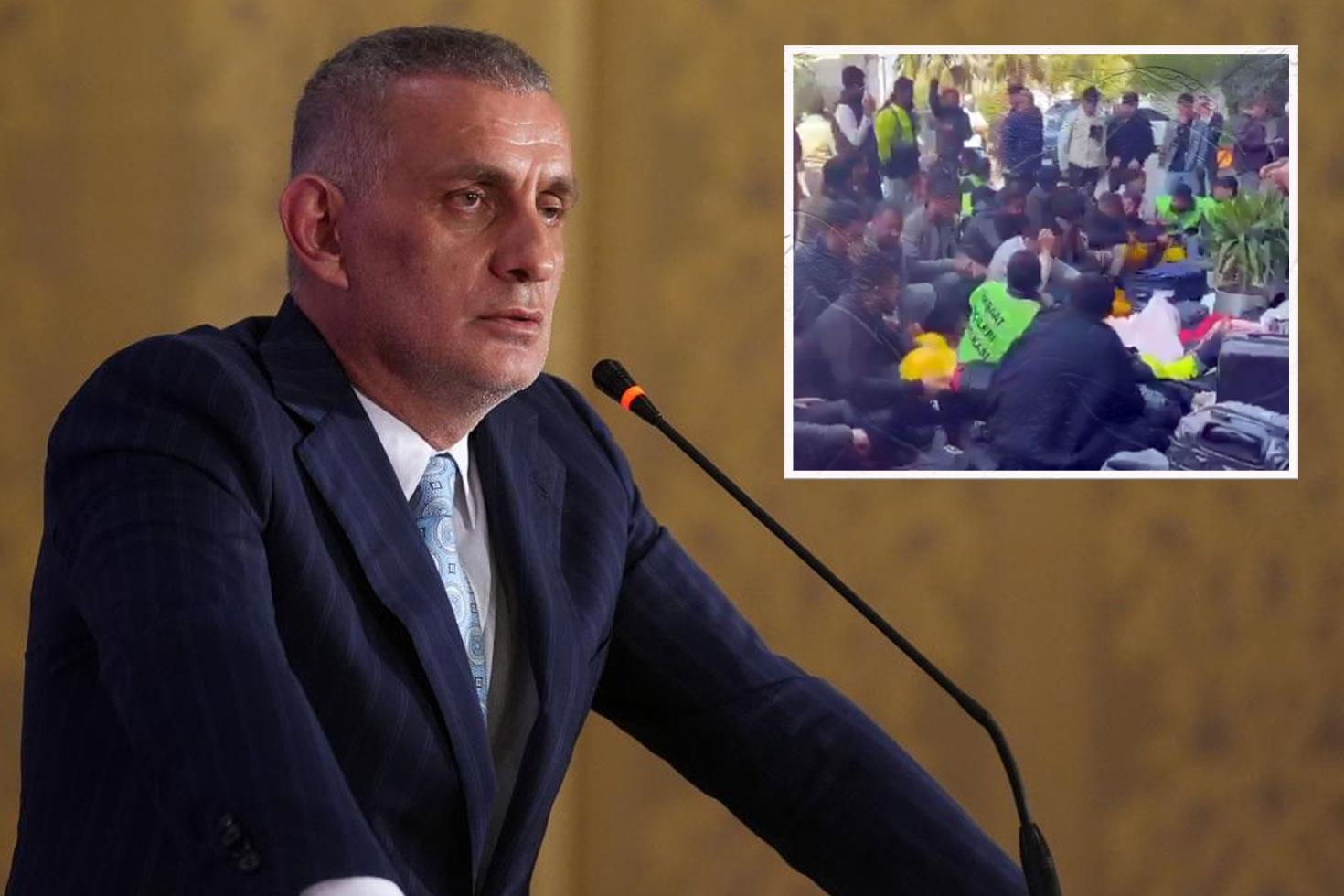 İbrahim Hacıosmanoğlu'na şok protesto! işten çıkardığı işçiler kapısına dayandı