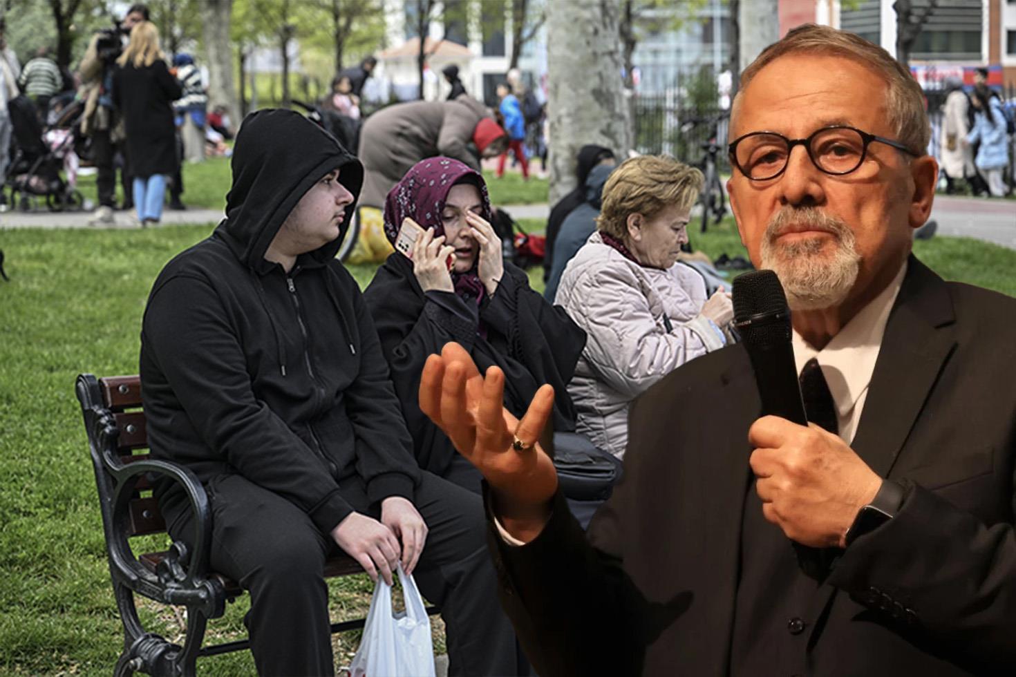 Naci Görür'den 'Evlere girelim mi?' sorusuna yanıt: Kolon ve kirişlerden ses geliyorsa girmeyin