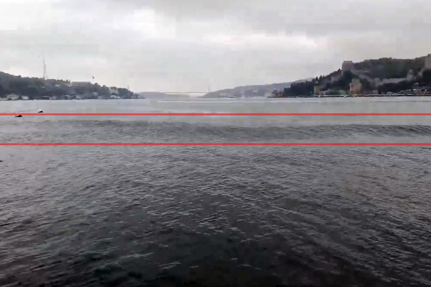 İşte İstanbul'daki 6.2'lik depremin boğazda yarattığı etki