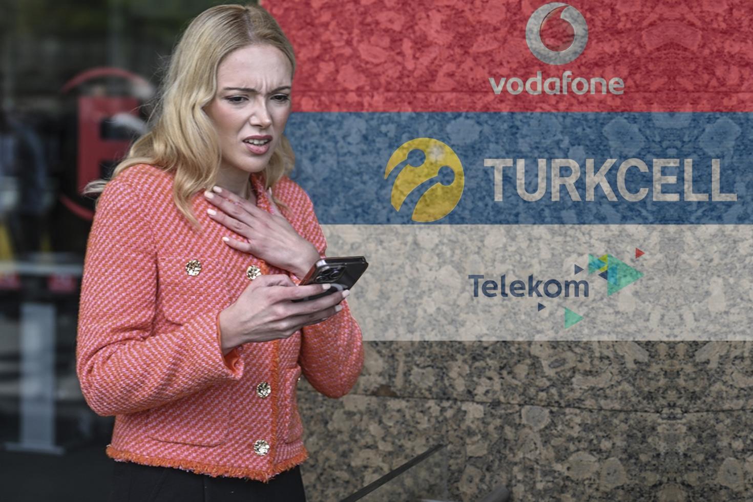 Tepkilerin odağındaki GSM şirketlerinden gelen mesajlar pes dedirtti