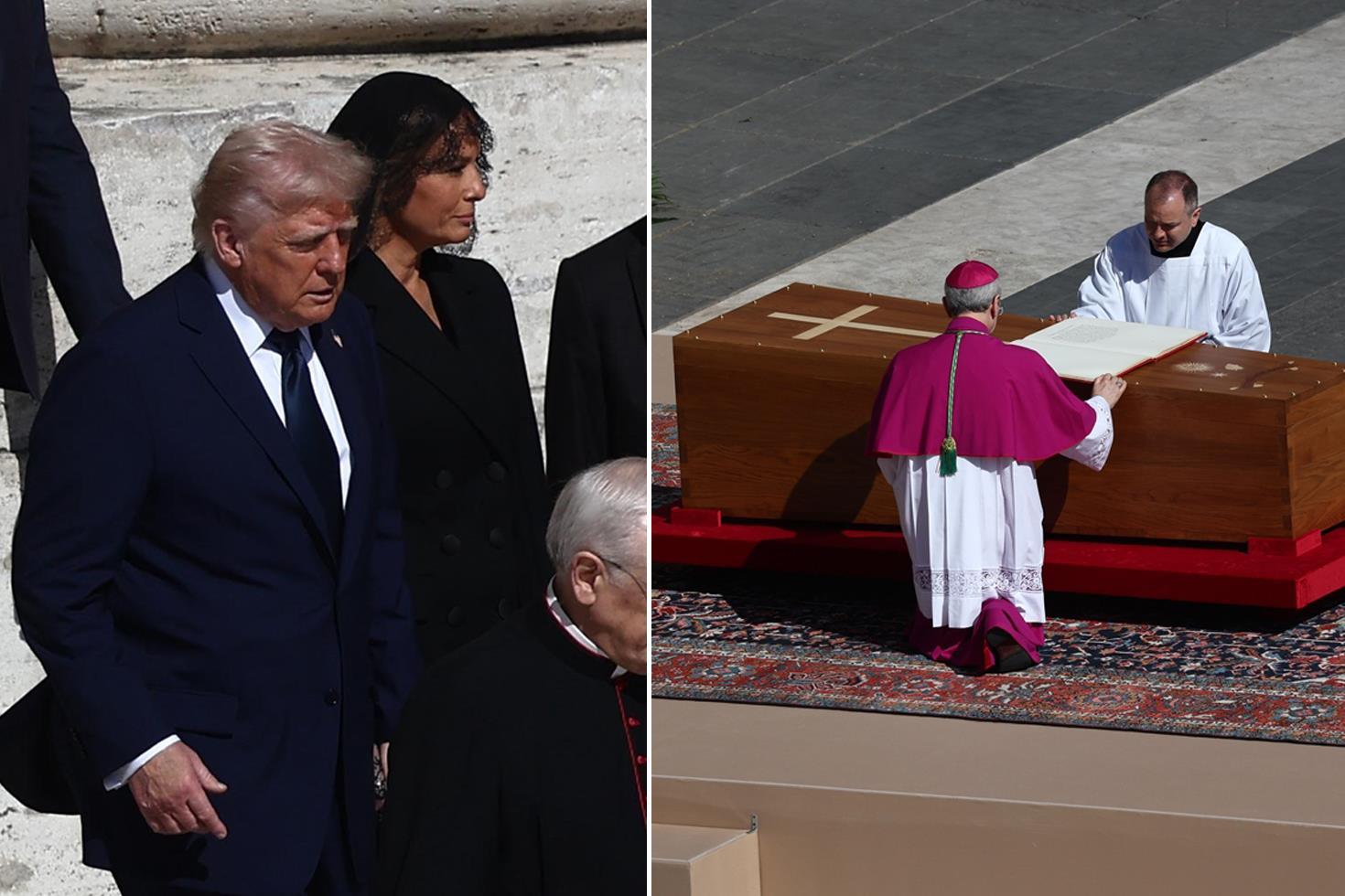 Papa'ya son veda! Yüzbinlerin akın ettiği törende Türkiye'den de bir isim yer aldı