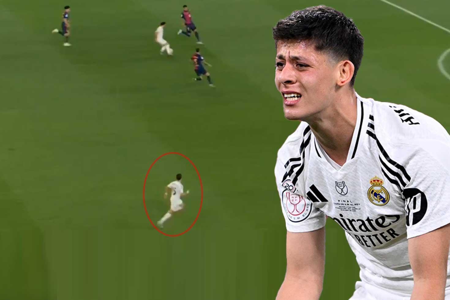 El Clasico'da Arda Güler'e yapılanlar Real Madrid taraftarlarını çıldırttı