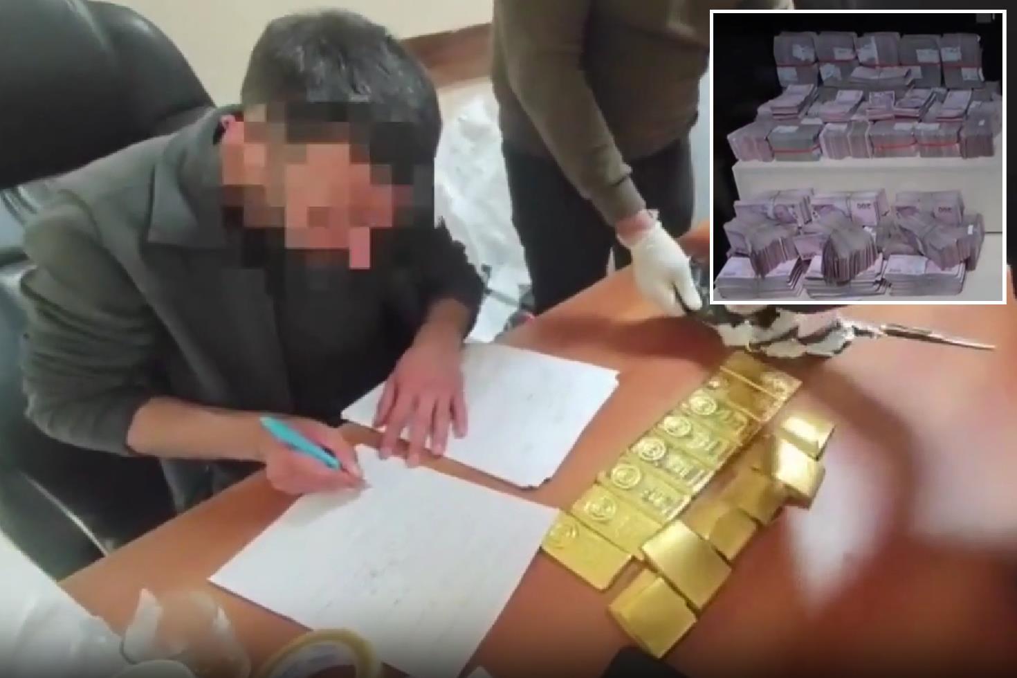 Valizden çıkan servet, yetkilileri de şaşırttı