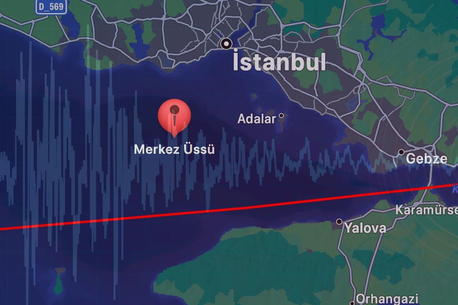 İstanbul'da bir deprem daha! Büyüklüğü düşük olsa da korkuttu