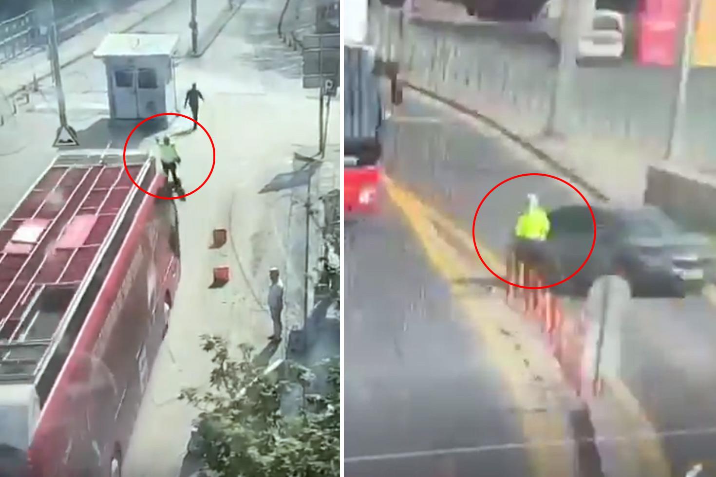 Emniyet'ten CHP otobüsünü polisin üzerine süren şoföre suç duyurusu