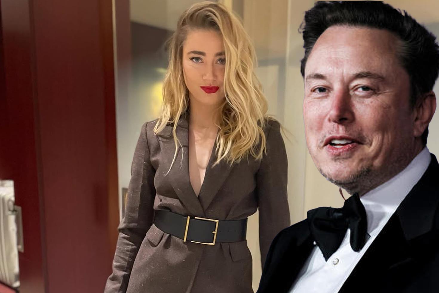 Amber Heard ikiz bebeklerini kucağına aldı! Elon Musk detayı gündem oldu