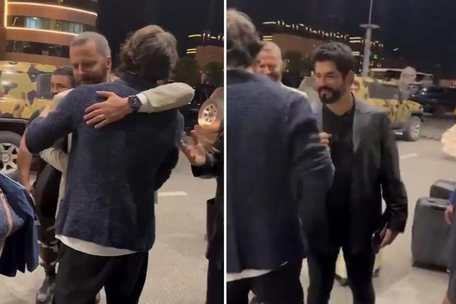 Burak Özçivit'e soğuk duş! Herkese sarılıp bir tek onu es geçti