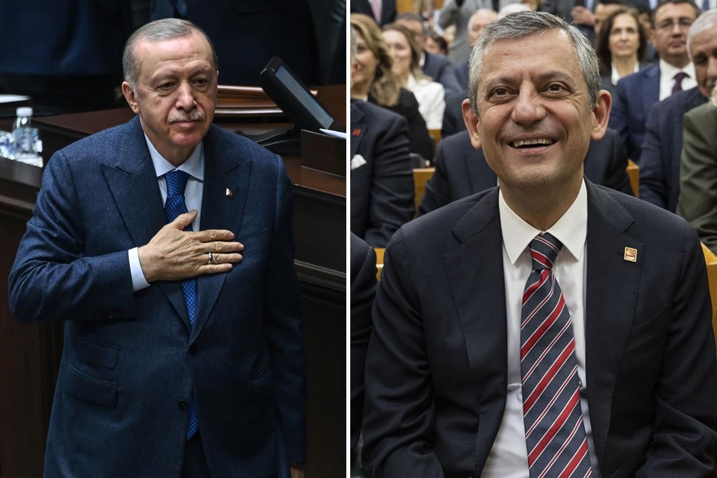 Cumhurbaşkanı Erdoğan'dan CHP lideri Özgür Özel'e teşekkür