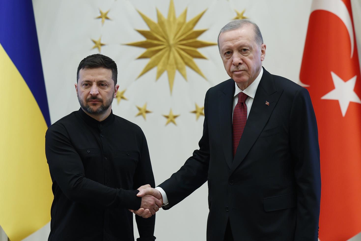 Erdoğan-Zelenski görüşmesi başladı