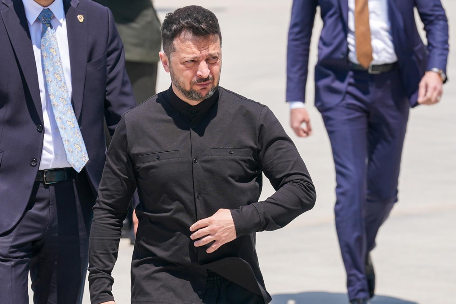 Ukrayna Devlet Başkanı Zelenski Ankara'da! İşte ilk sözleri
