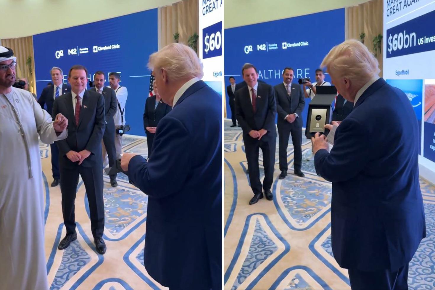 Birleşik Arap Emirlikleri'nde verilen hediye Trump'ı tatmin etmedi: Heyecanlanmamı beklemeyin