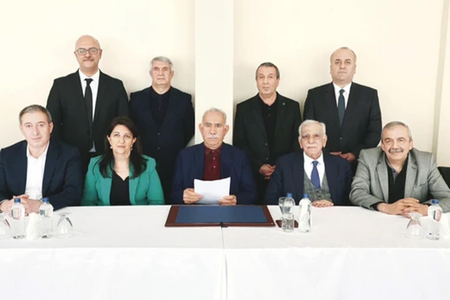 İmralı ziyareti sonrası DEM Parti'den açıklama: Kardeşlik hukukuyla yeni bir sözleşmeye ihtiyaç var