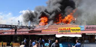 Lokantada başlayan yangın 20 iş yerine sıçradı