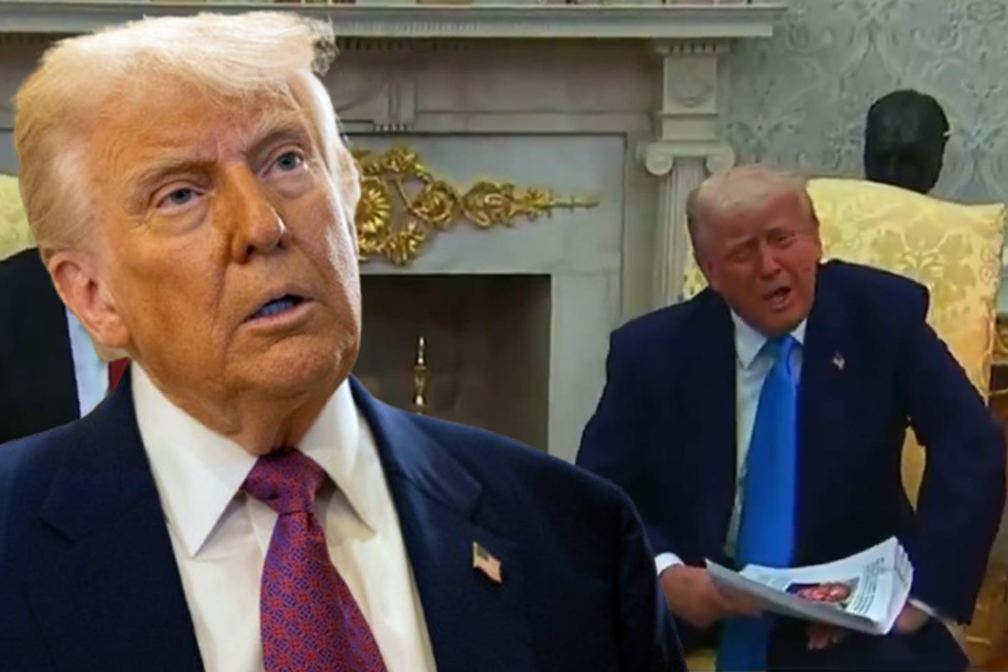 Gazetecinin sorusu Trump'ı küplere bindirdi: Defol git