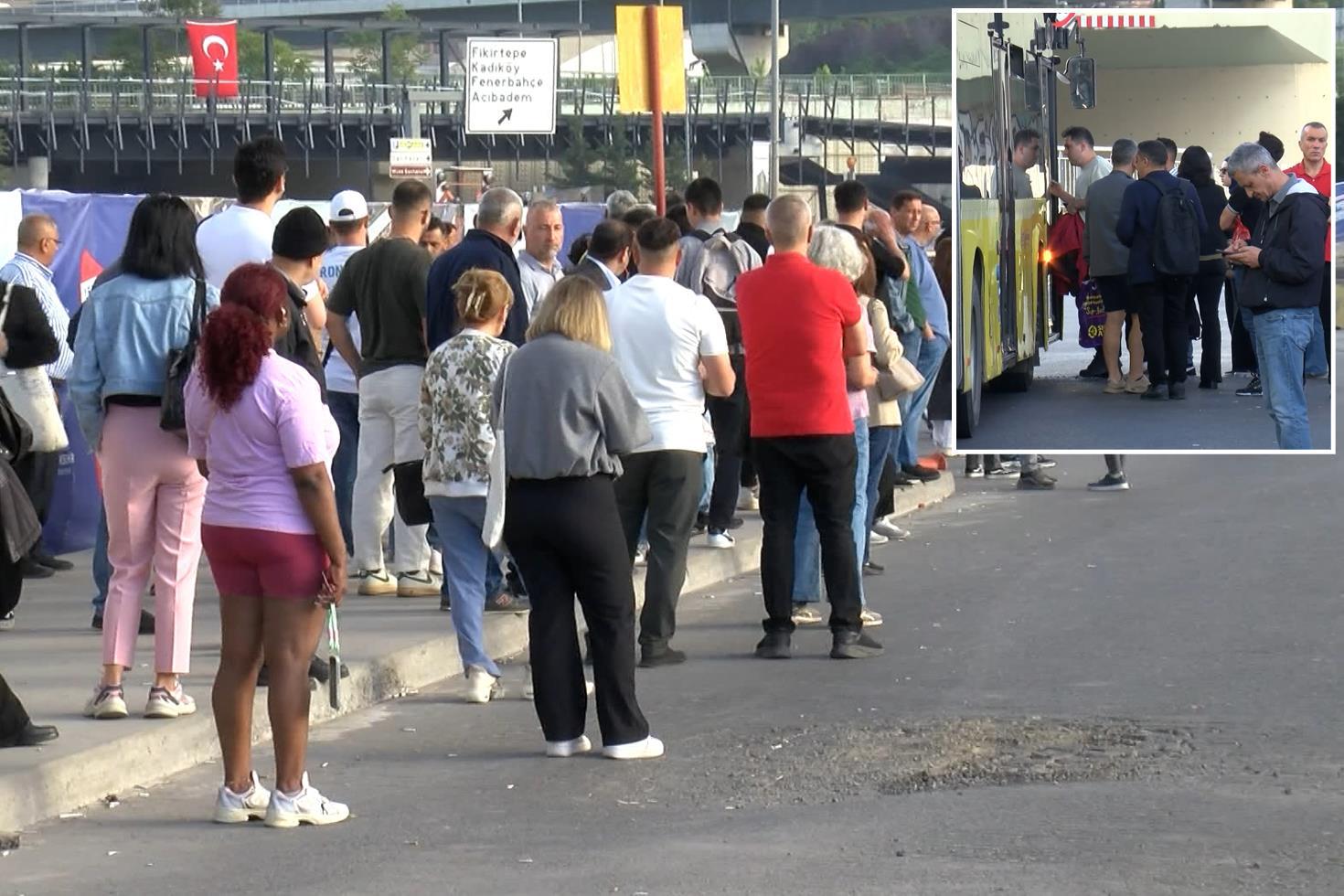 Grev yapan şoförler İBB ile anlaştı! Otobüsler kontak açtı