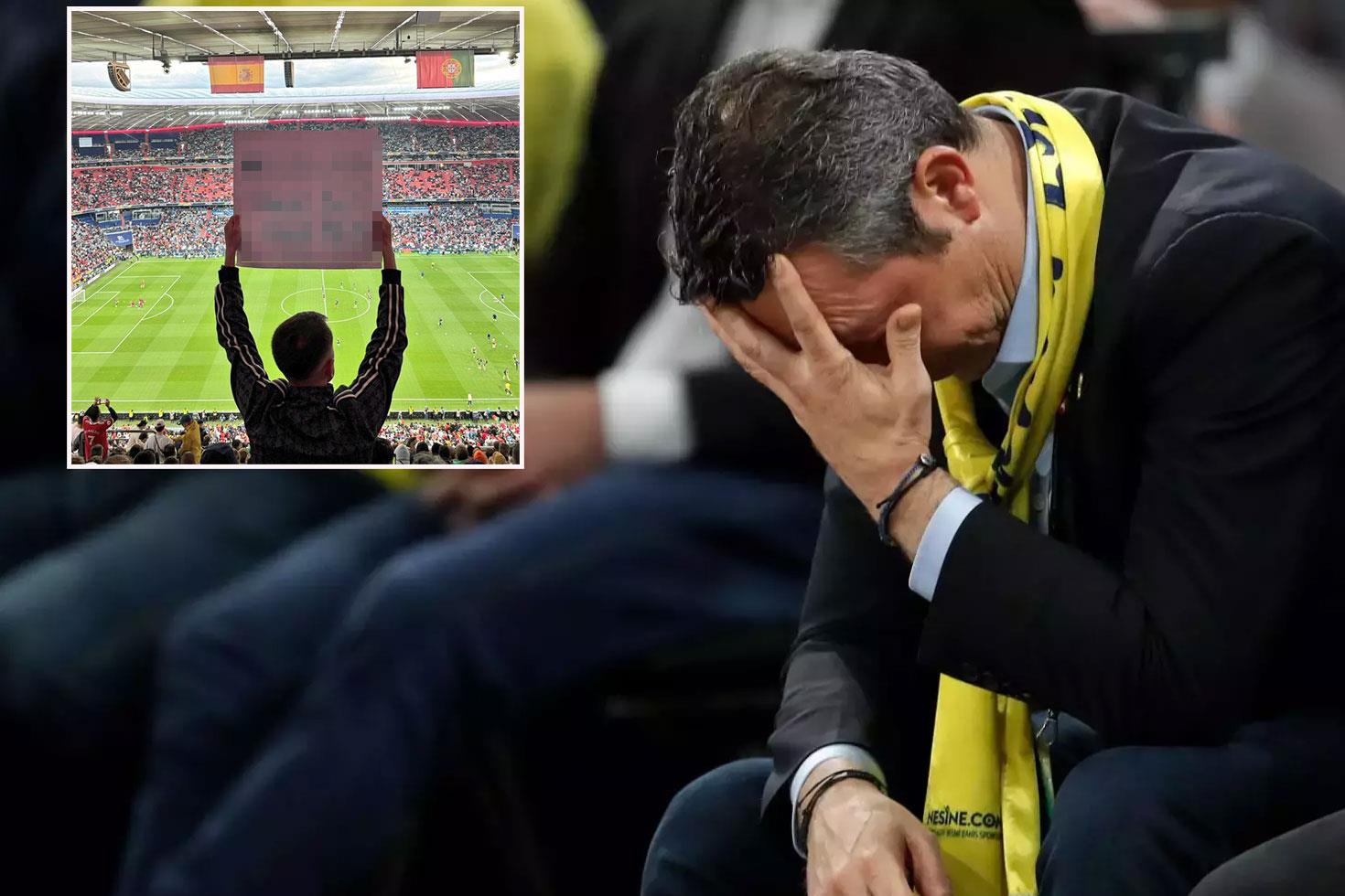 Dev finale Ali Koç damgası! Binlerce kişi önünde o pankartı açtı