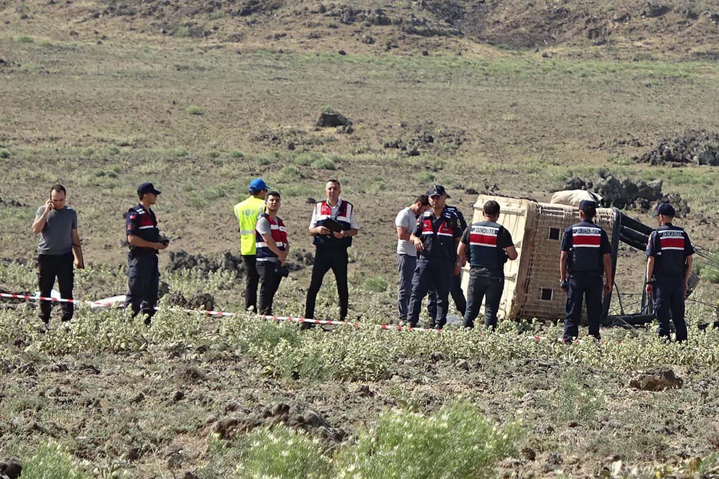 Aksaray'da 2 sıcak hava balonu düştü! 1 kişi öldü, 31 kişi yaralandı