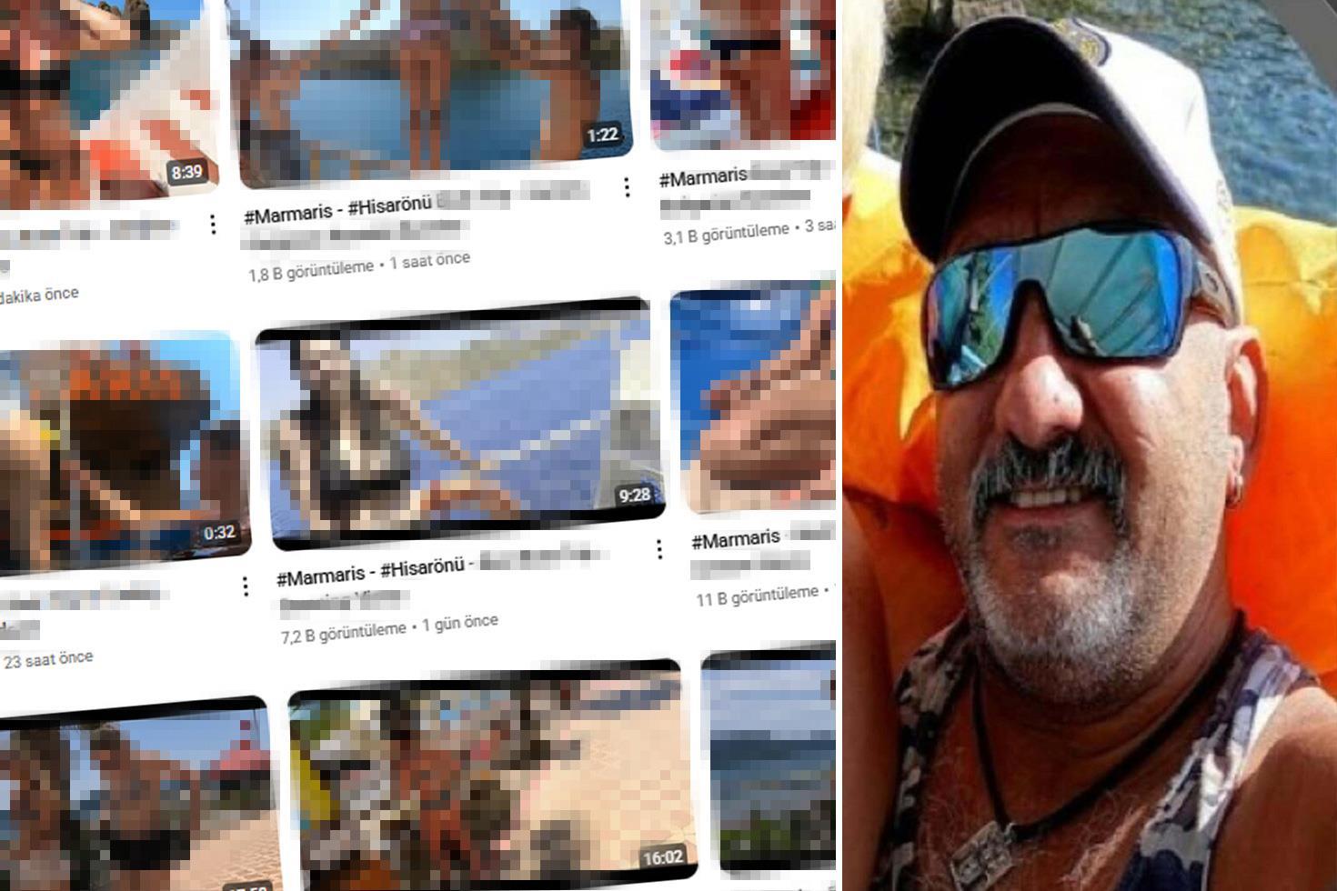 Turistlerin bikinili görüntülerini çeken sapık fenomen tutuklandı