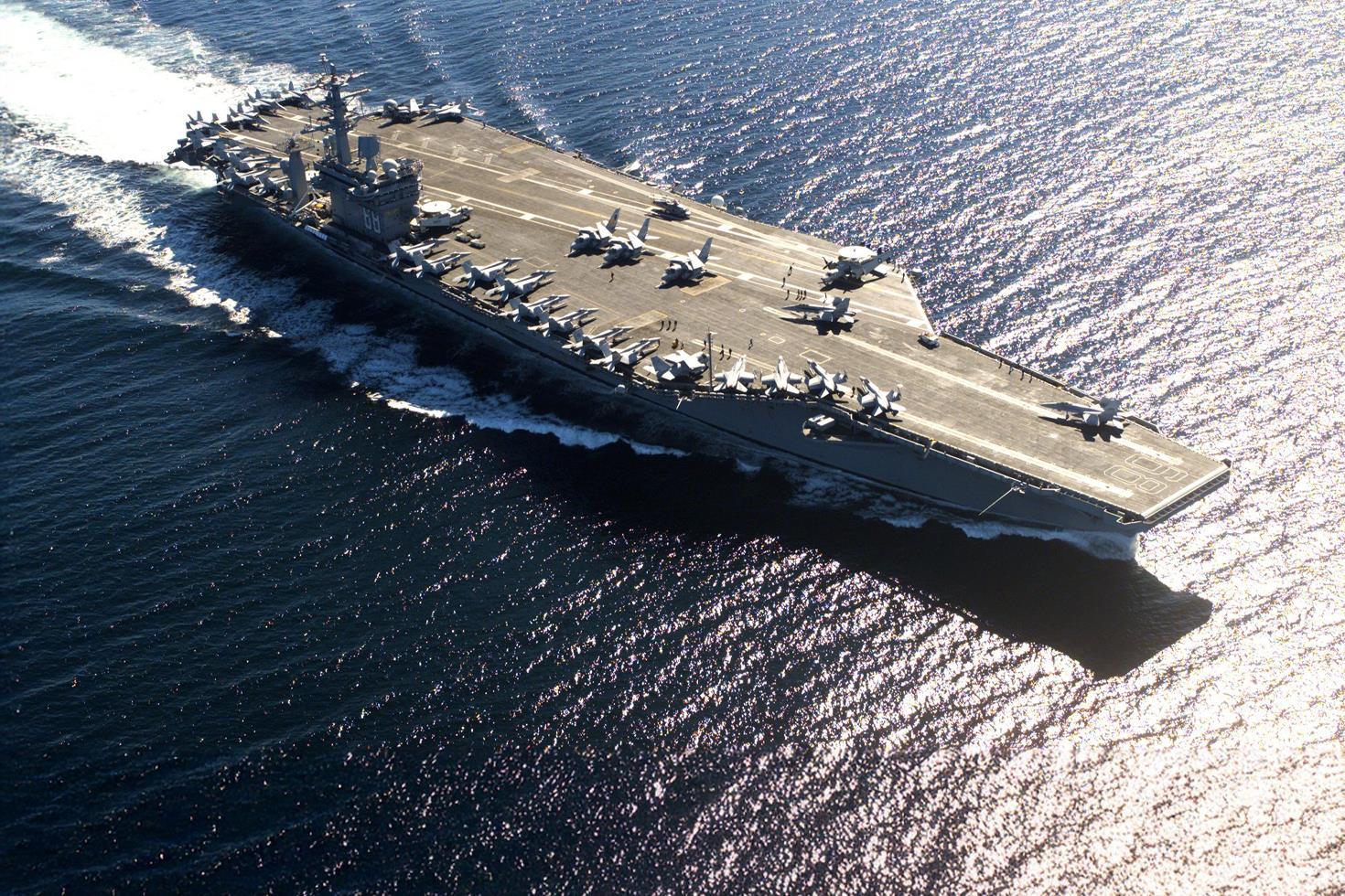 ABD Donanmasına ait USS Nimitz, Orta Doğu'ya geliyor