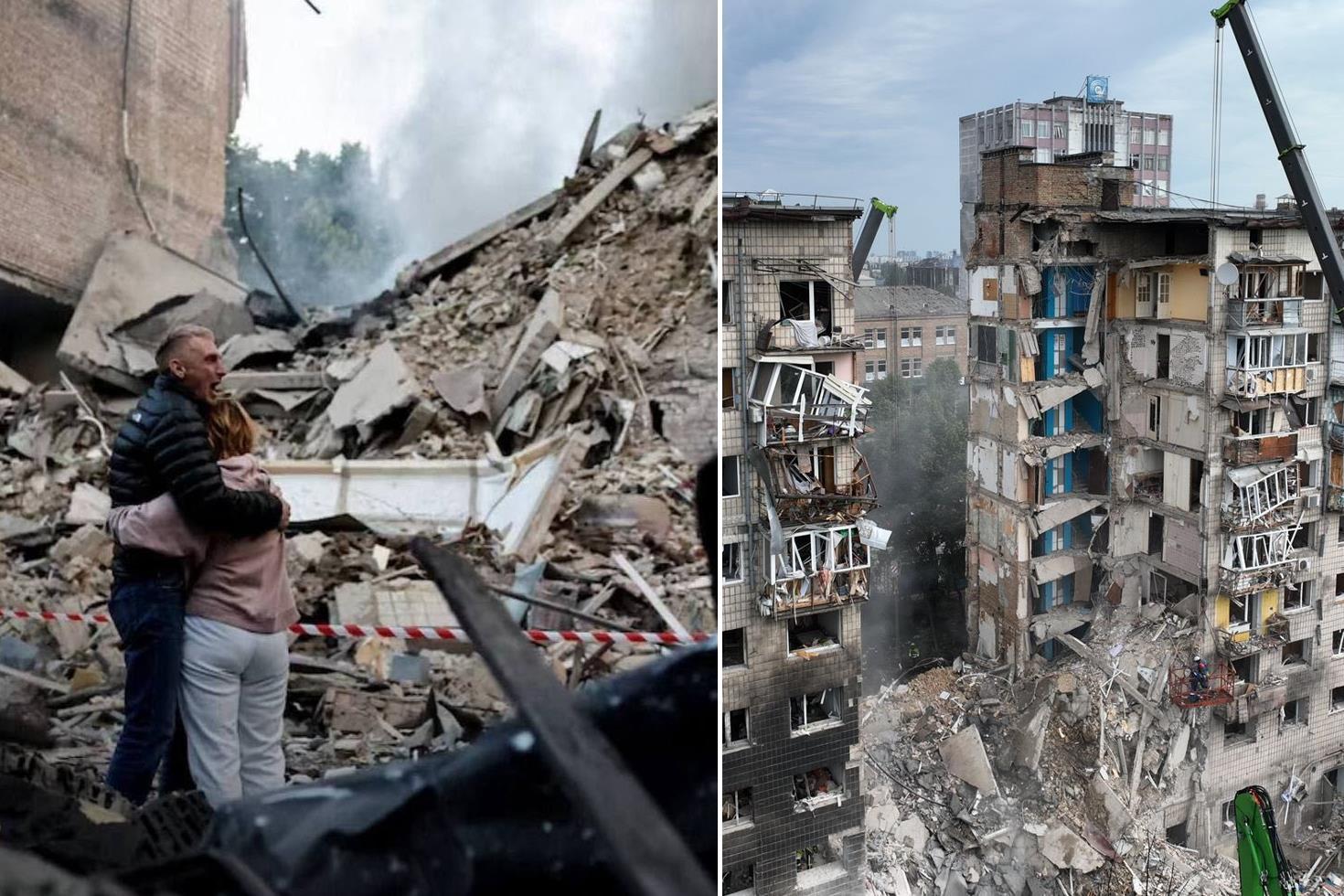 Rusya, Ukrayna'yı İHA ve füzelerle vurdu! 15 kişi öldü, 75 kişi yaralandı