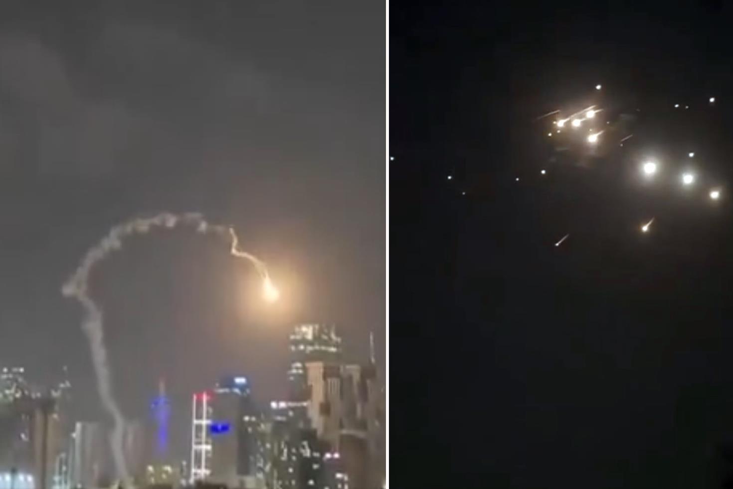 İran'dan yeni misilleme! Tel Aviv ve Hayfa'yı vurdular