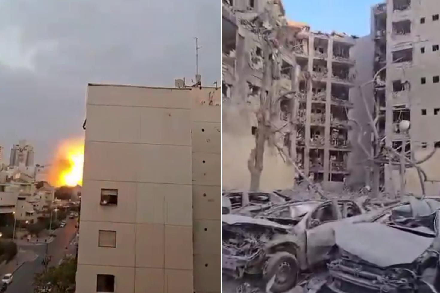 İran ateşkes öncesi Beerşeba'ya bomba yağdırdı! 11 ölü, yüzlerce yaralı var
