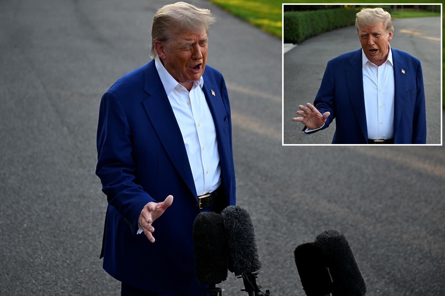 Trump kameralar önünde küfretti