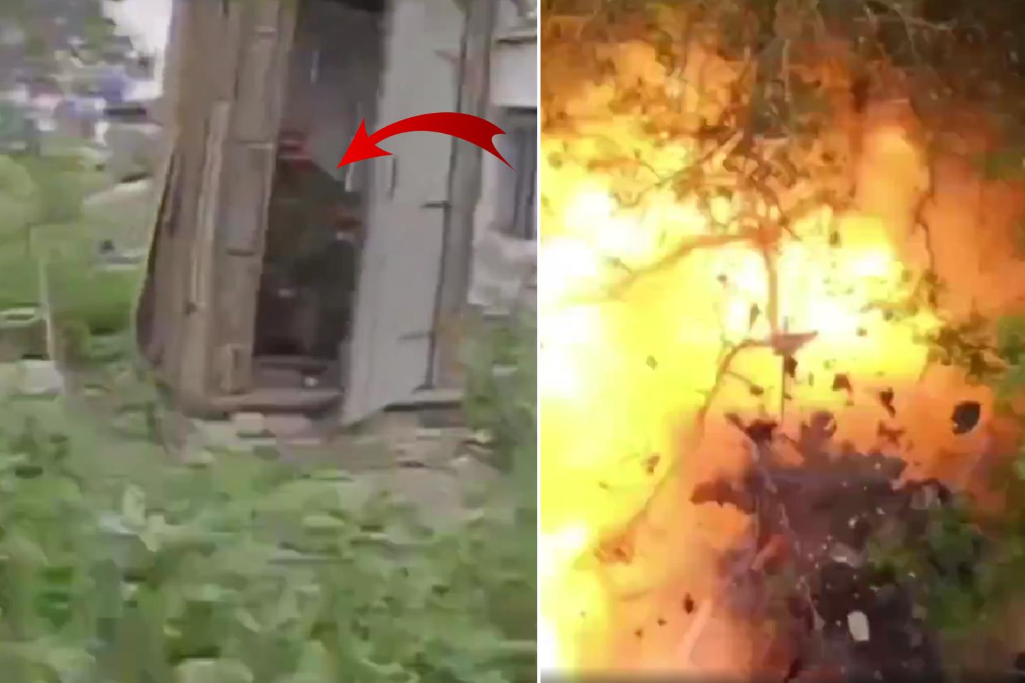 Ukrayna'ya ait kamikaze drone, tuvaletteki Rus askerini hedef aldı