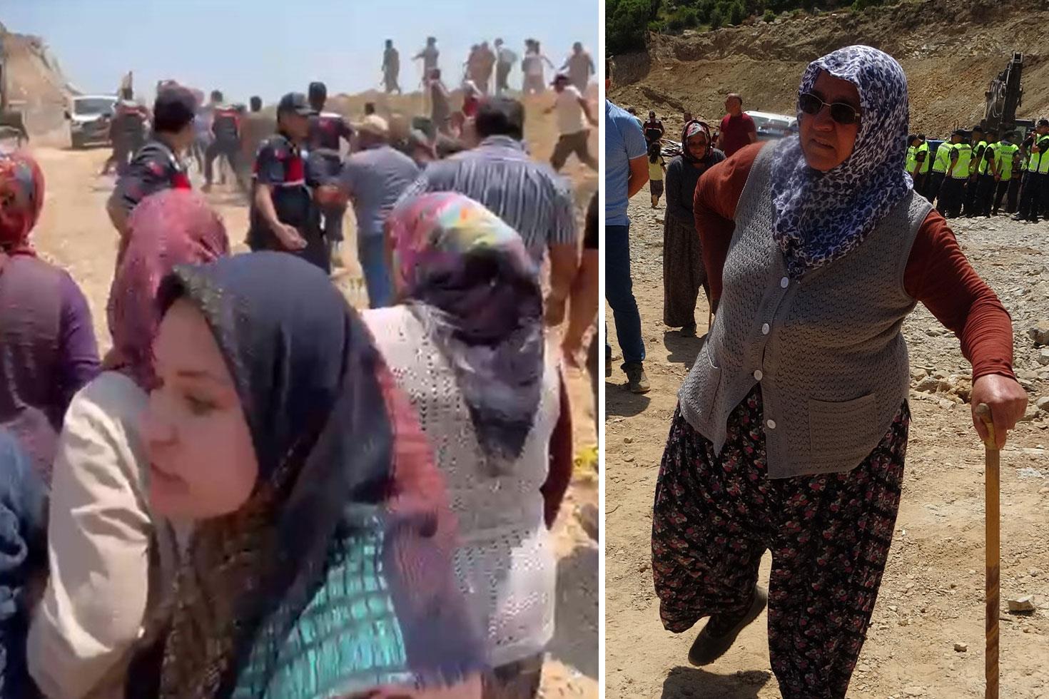 Isparta'da köylüyü isyan ettiren su projesi! Bastonlarıyla barikatları aştılar