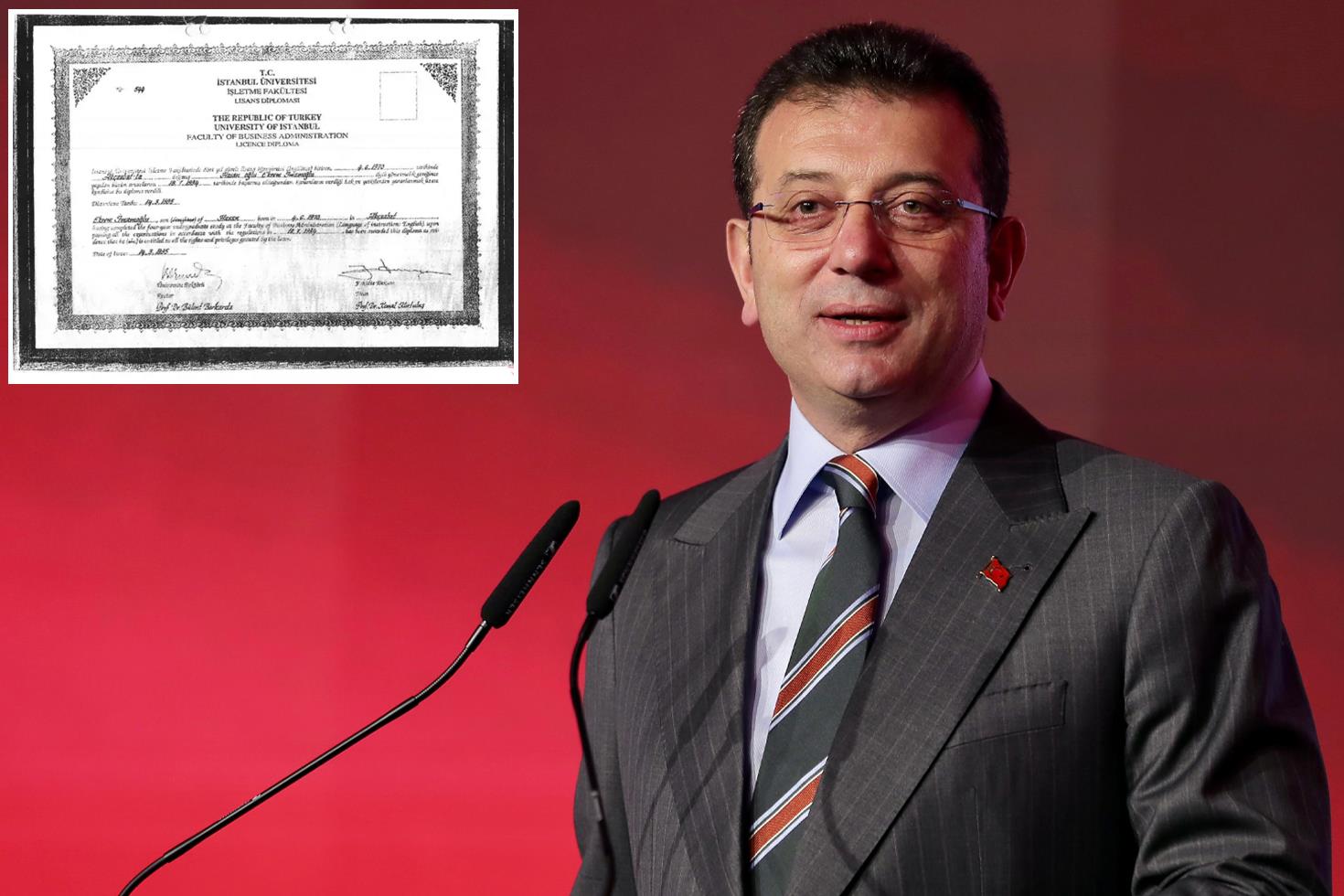 Sahte diploma iddianamesi hazır! İşte İmamoğlu için istenen ceza