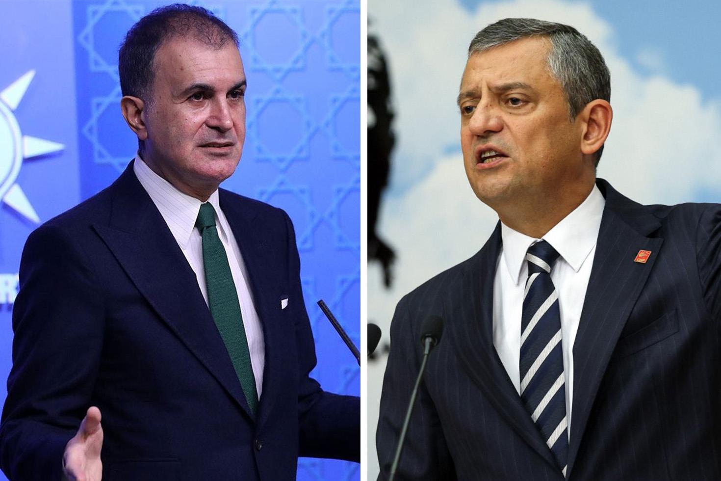 Ömer Çelik'ten Özel'in sözlerine sert yanıt: Demokratik alanı tehdit eden sözleri yok hükmündedir