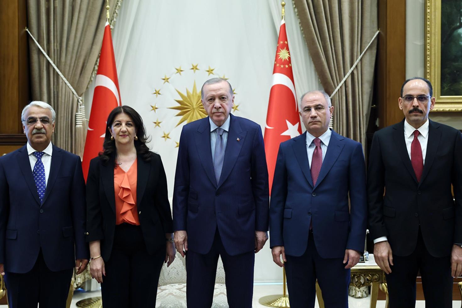 Cumhurbaşkanı Erdoğan ile görüşen DEM Parti'den ilk açıklama