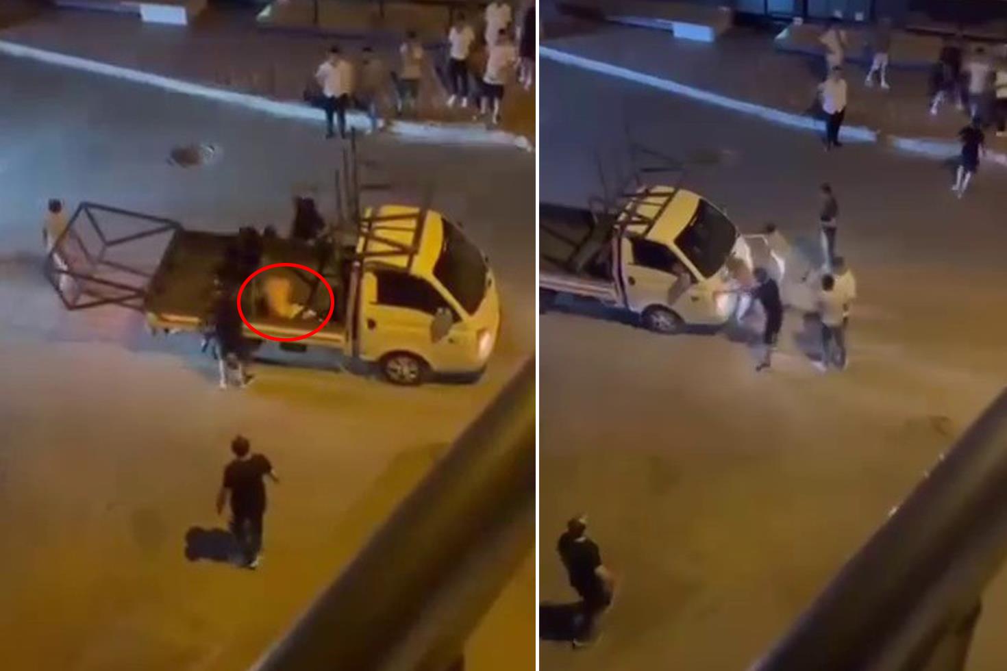 Kadınlara sözlü tacizde bulunan adama mahalle dayağı