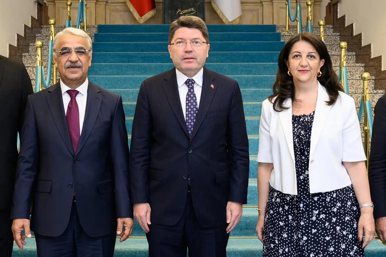 DEM Parti heyeti, Adalet Bakanı Tunç ile görüştü: Süreçte komisyon aşamasına geçildi
