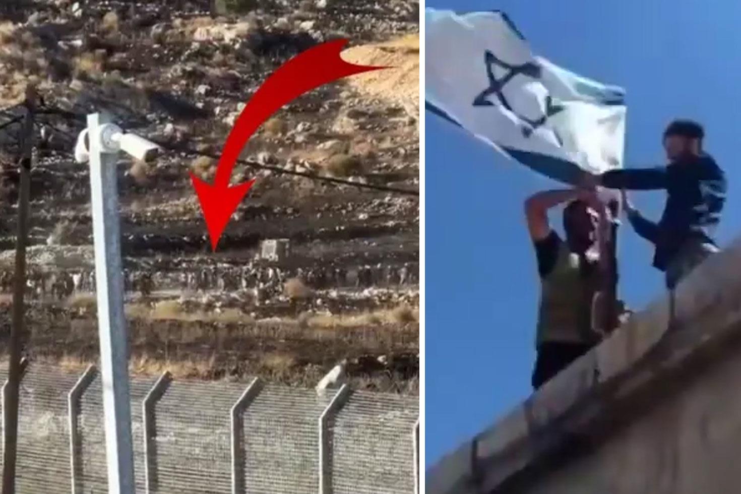 Yüzlerce Dürzi Suriye sınırını aştı, Süveyda'da İsrail bayrakları açıldı