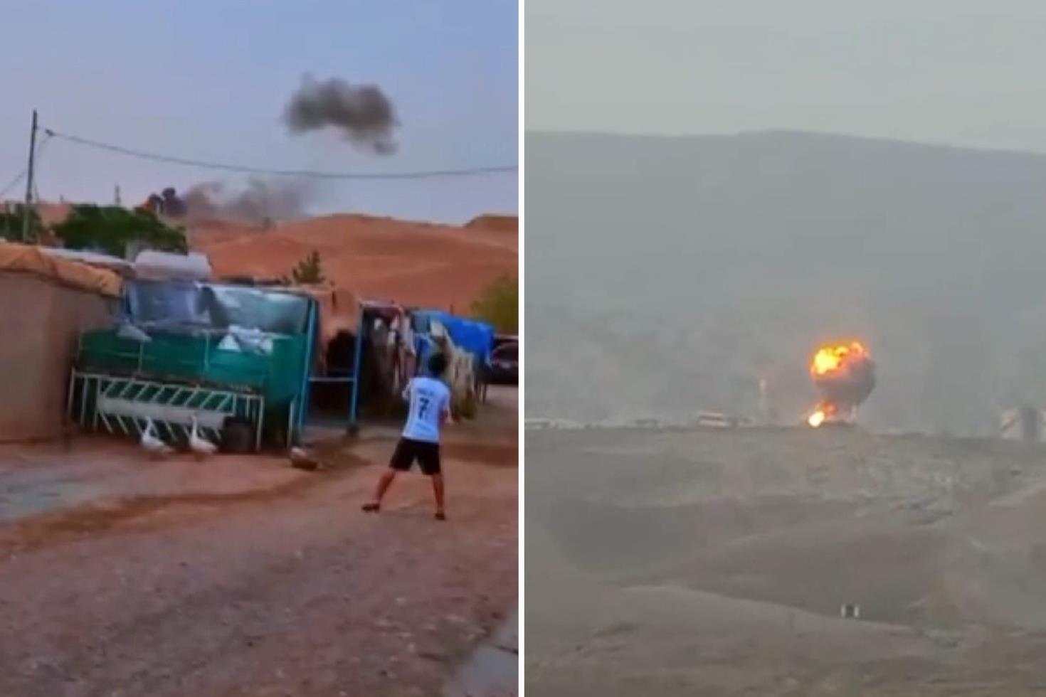 Duhok'ta petrol sahasına İHA saldırısı