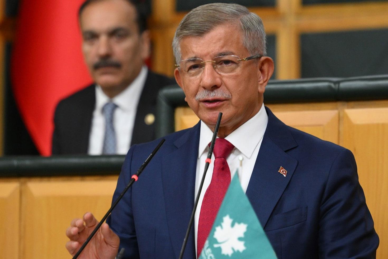 Davutoğlu: Gelecek Partisi en başından beri Erdoğan'ın hedefindeki en temel partidir