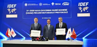 Savunma sanayiinde vites yükseldi! TÜBİTAK'tan peş peşe 8 imza