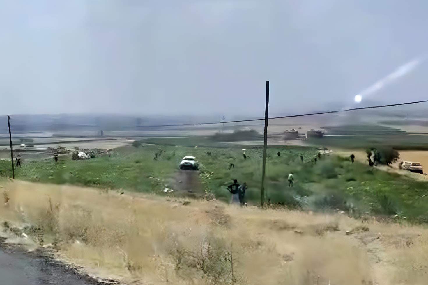 Karpuz tarlası sahibi karşılaştığı manzara karşısında şoke oldu