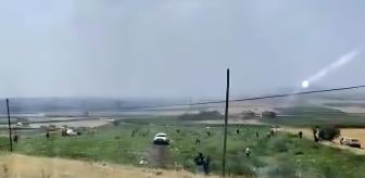 Duyan tarlaya koştu, çiftçi telefona sarılıp jandarmaya haber verdi
