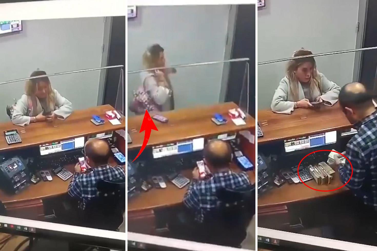 Rıza Akpolat'ın baldızı, bir çanta dolusu parayla döviz bürosunda