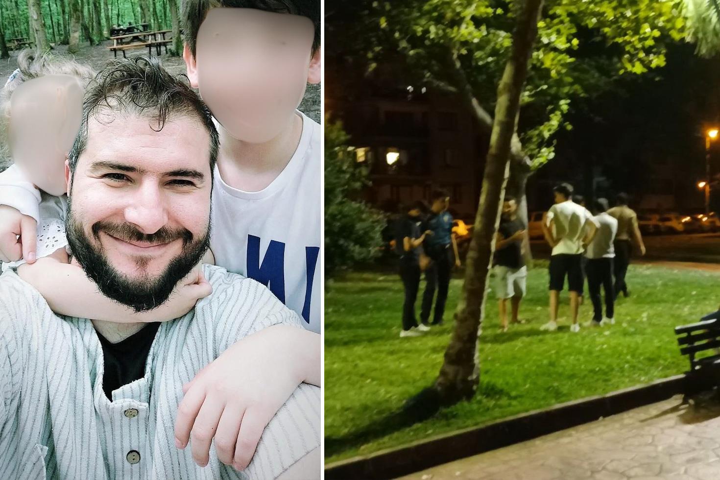 Eşinin gözlerinin önünde bıçaklanarak öldürüldü