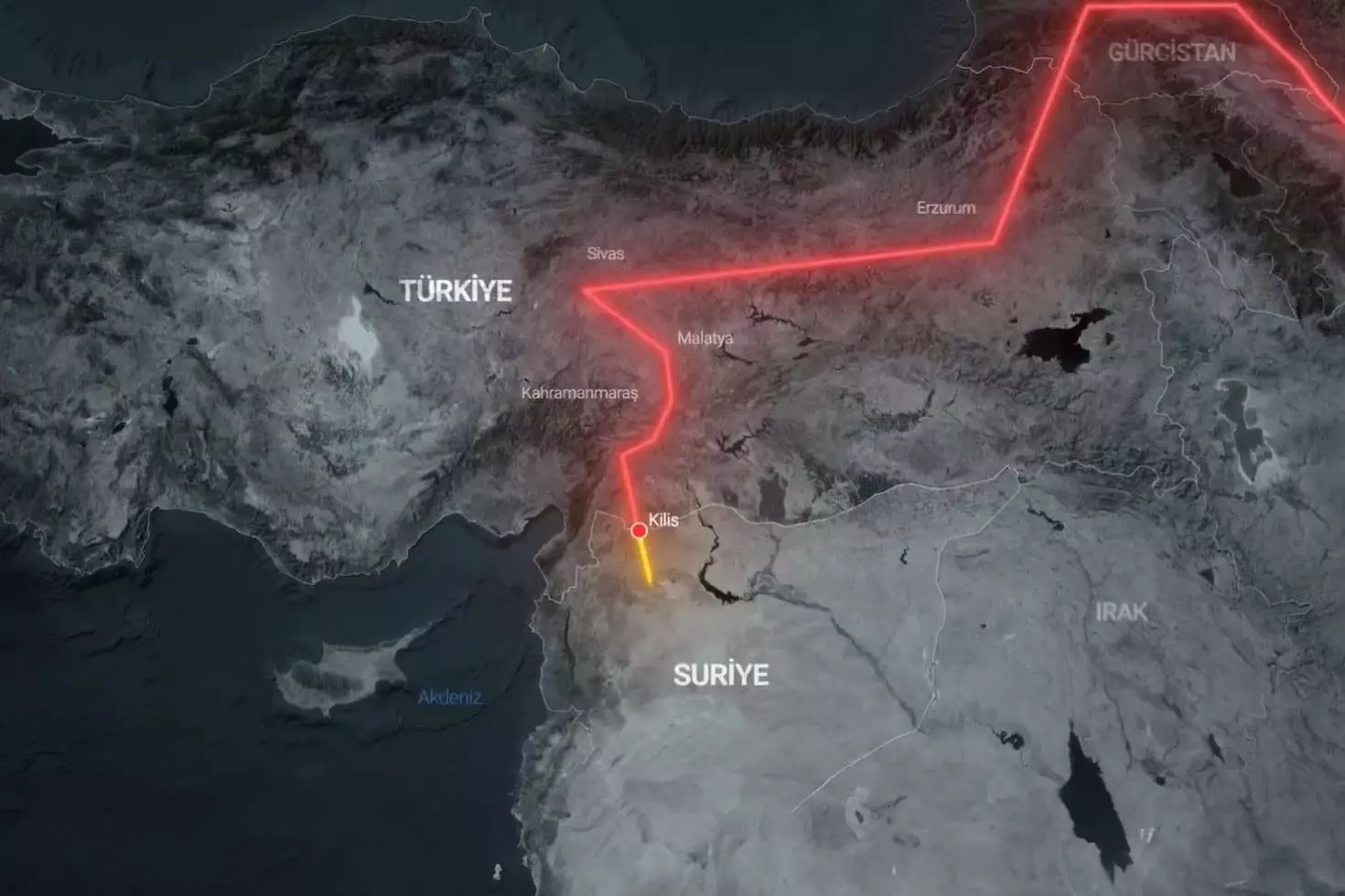 Türkiye-Suriye doğal gaz hattı açıldı