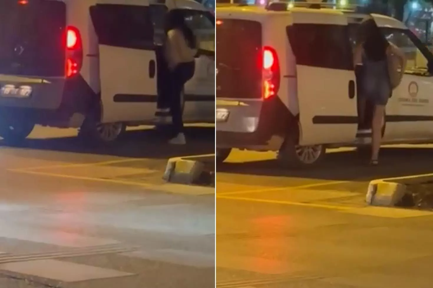Resmi plakalı araca eskort bindi iddiası iki kişinin başını yaktı