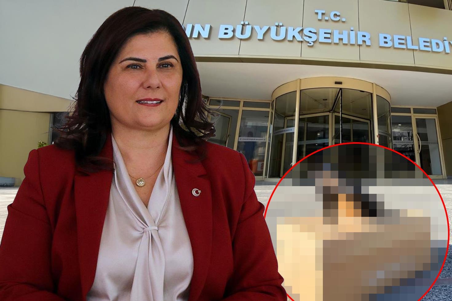 AK Parti'ye geçen Çerçioğlu kırık topuklu ayakkabıyla protesto edildi